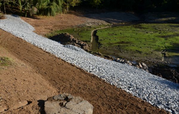 Landscape Swales Installation in Queen Creek
