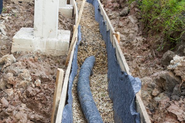 French Drain Installation in Queen Creek