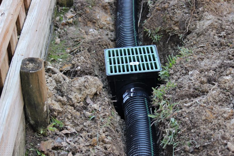 Veranda Drain Installation